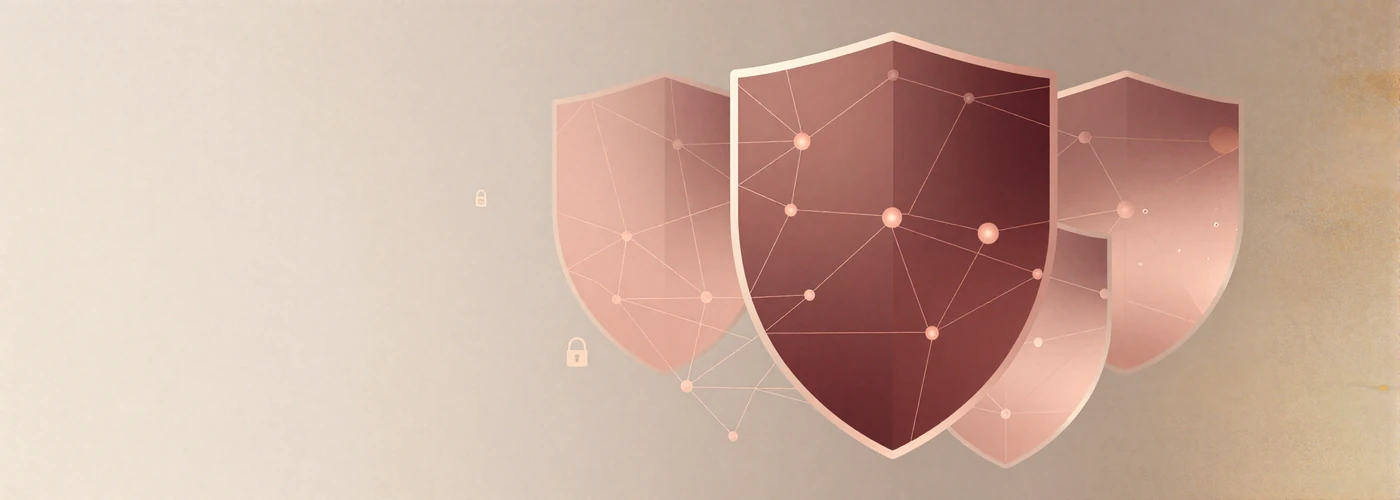 Online dating safety and security visual background